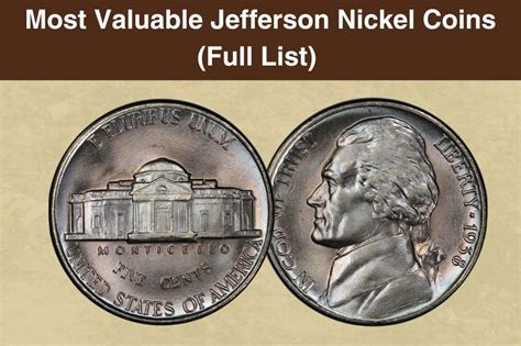 87 Most Valuable Jefferson Nickel Coins Worth Money With Pictures