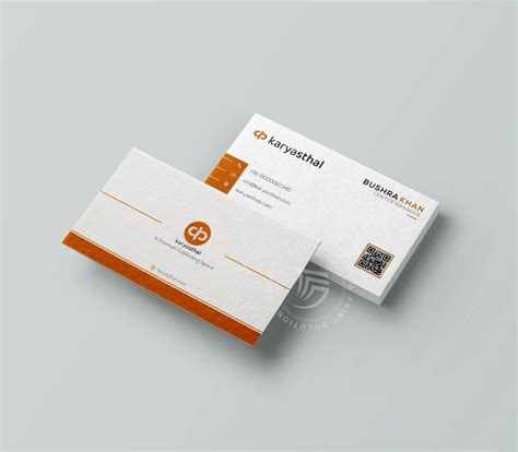 Textured Texture Paper Business Card At ₹ 4piece In Indore Id