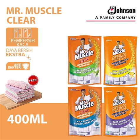 Jual Mr Muscle Clear Ref Ml Pembersih Kaca Shopee Indonesia