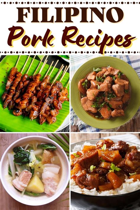 13 Best Filipino Pork Recipes Easy Meals Insanely Good