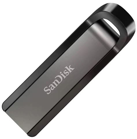 Флеш память USB SanDisk Extreme Go 128GB USB3 2 Black Silver SDCZ810