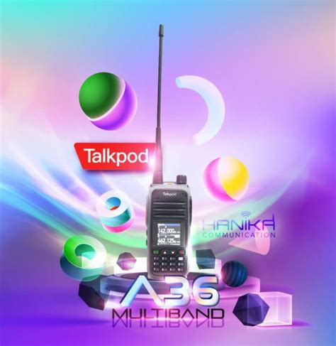 Promo Talkpod A36plus Ht Multi Band Uv37 Airband Vhf Uhf A36 A36p Radio