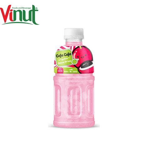 Lychee Juice With Nata De Coco Cojo Cojo 320ml From Vietnam Factory Odm