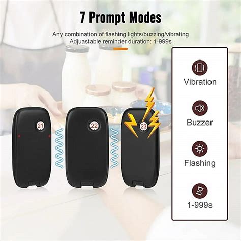 Retekess Td P Restaurant Pager Wireless Calling System Vibrator