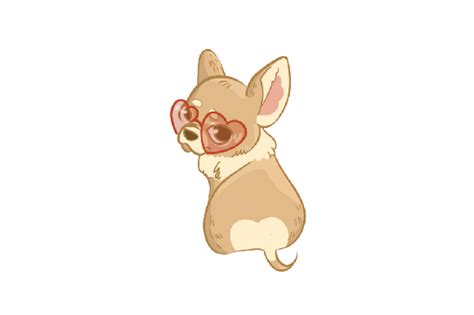 Kawaii Chihuahua Valentine S Day Svg Cut File By Creative Fabrica