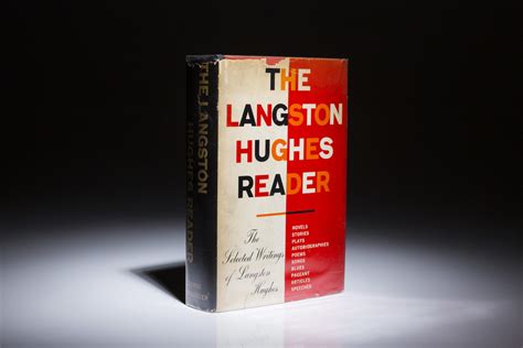 The Langston Hughes Reader The First Edition Rare Books