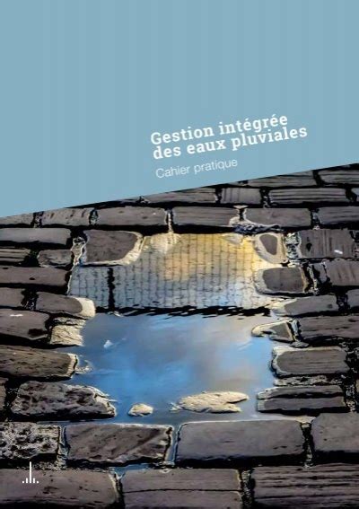 Cahier Pratique Gestion Intégrée Des Eaux Pluviales