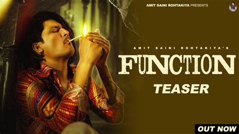 Function Teaser Amit Saini Rohtakiya New Haryanvi Songs Haryanavi