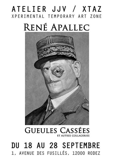 Exposition Les Gueules Cass Es De Ren Apallec Rodez Aveyron