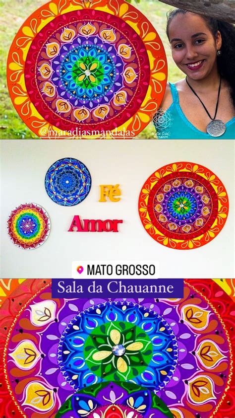 Mara Dias Mandalas Em Decora O Mandalas Salas Mandala