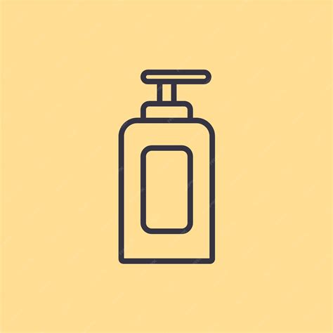 Premium Vector Mens Essential Icon Mens Body Wash Vector Illustration