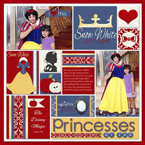 5 Scrapbook Disney Princess Layouts Tips To Create Your Own