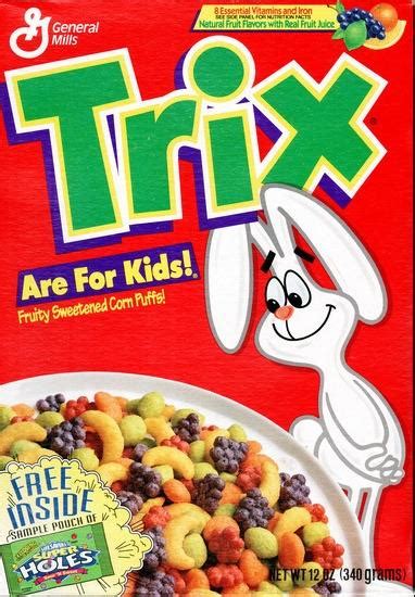 Trix shaped like fruit. : r/nostalgia