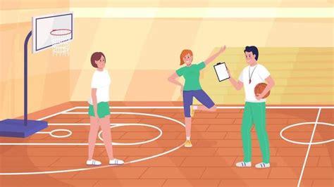 Gym Animation Stock Video Footage for Free Download
