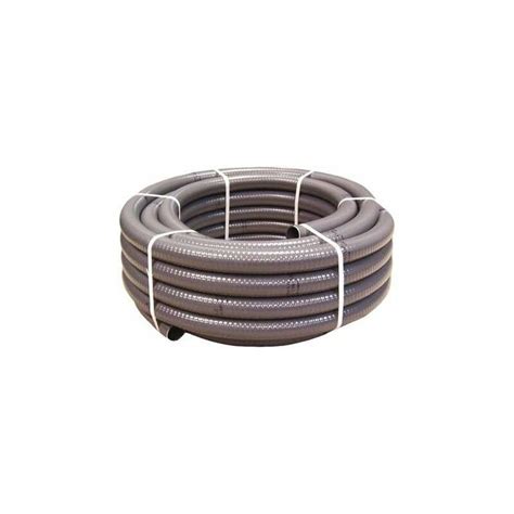 Couronne M Tuyau Gris Piscine Pvc Pression Souple Semi Rigide