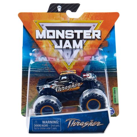 Monster Jam Official Thrasher Monster Truck Die Cast Vehicle Legacy