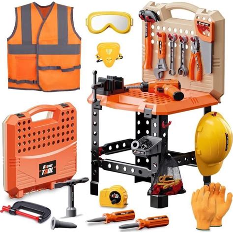 Enfant Outils Jouet Malette Kit 90 pièces d outils jouets de simulation