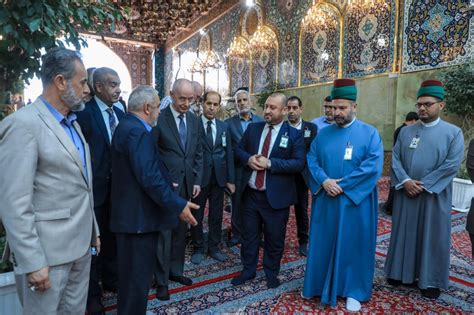 Top world officials visit Holy Karbala, describing it as historic ...