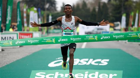 Abeje Ayana Remporte Le Marathon De Paris Chez Les Femmes La