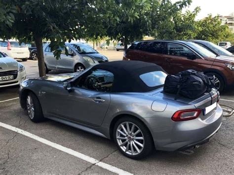Fiat 124 Spider Trunk Luggage Rack Unique Alternative To A Rack