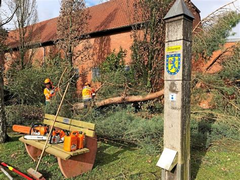 Sturmsch Den Im Kreis Peine Aufr Umen Ohne Ende