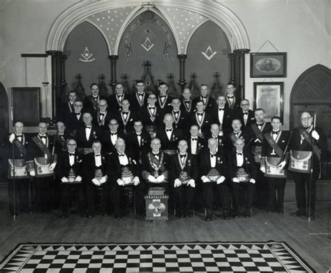 Leith Freemasons Of Lodge Trafalgar No223 C1960 Edinburgh Collected