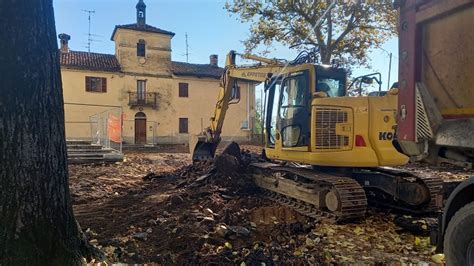 Lavori Di Riqualificazione Della Piazza Della Chiesa A Castelletto Cervo