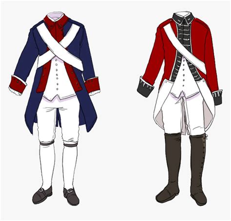 Aph England & America Revolutionary War Outfits Reference - Patriots ...