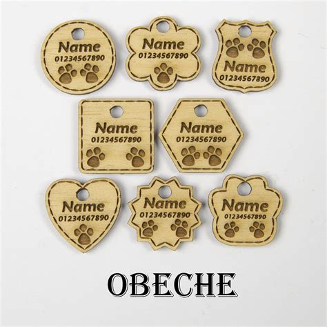 Chapa Placa Identificativa Para Perros Gatos Mascotas Grabado Del