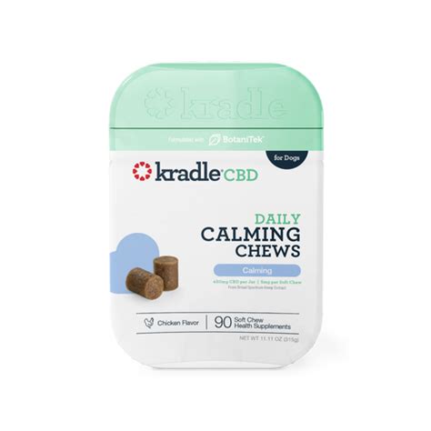 Cbd Calming Chews For Dogs Daily Dog Treats Kradle