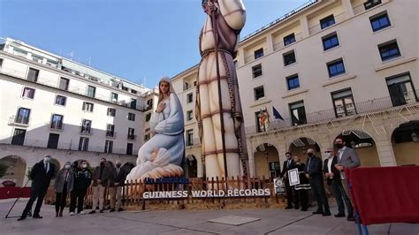 El megabelén de Alicante entra en el libro Guinness como el