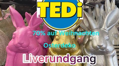 TEDI Liverundgang Bereit für Ostern YouTube