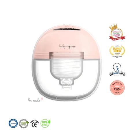 Baby Express BE Nude Wearable Breast Pump Single