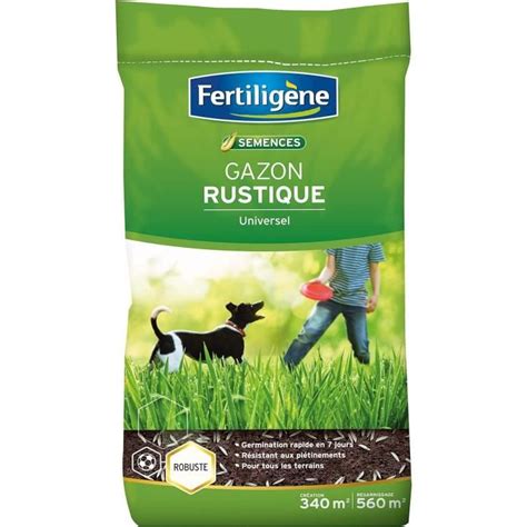 Fertiligene Rust Semences Gazon Rustique Universel Kg