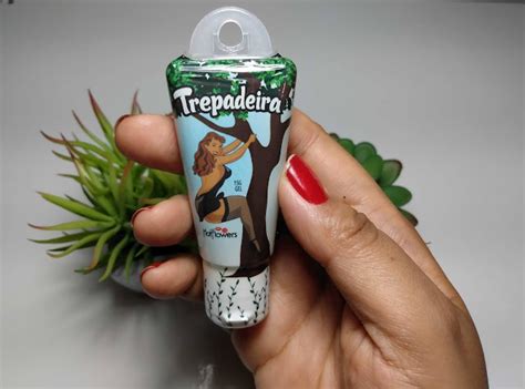 Gel Lubrificante E Excitante Feminino Trepadeira Da Hot Flowers G