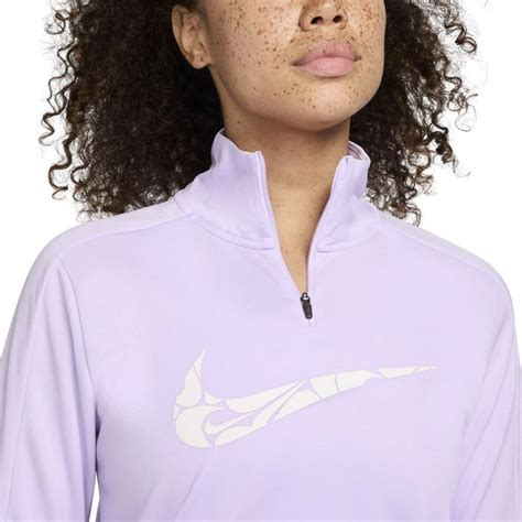 Nike Swoosh Dri Fit Hardloopshirt Dames Plutosport