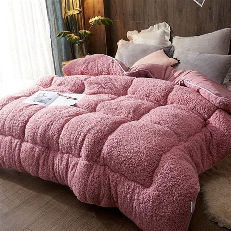 4kg Thicken Shearling Blanket Winter Soft Warm Bed Quilt For Bedding