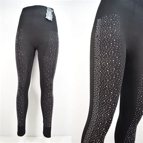 Legging Polaire Int Rieur Fin Motif Strass X Grossiste France