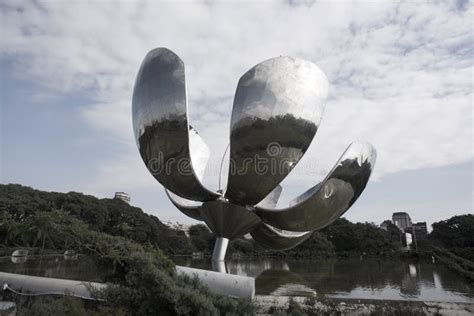 Buenos Aires Argentina March Floralis Generica Is A Sculpture Made