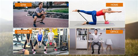 Ankle Resistance Bands Set for Working Out, Ankle Bands - Keystone 4