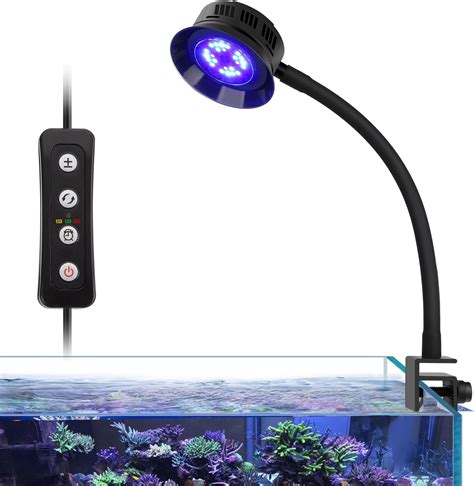 Hygger Clip On Saltwater Aquarium Light 30W Reef Aquarium Led Lighting