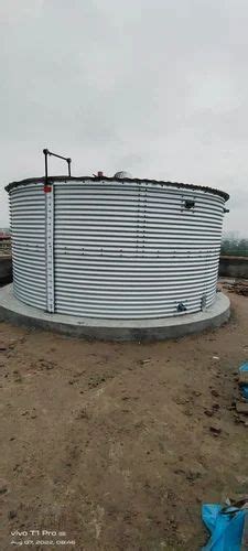 Zinc Colour Zincalume Steel Water Storage Tank At Rs 5 Litre In Gurgaon