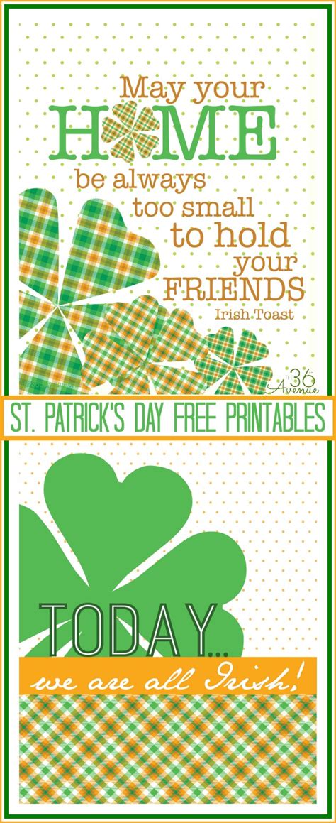 St Patrick Printables M Creations Free St Patrick S Day Printables