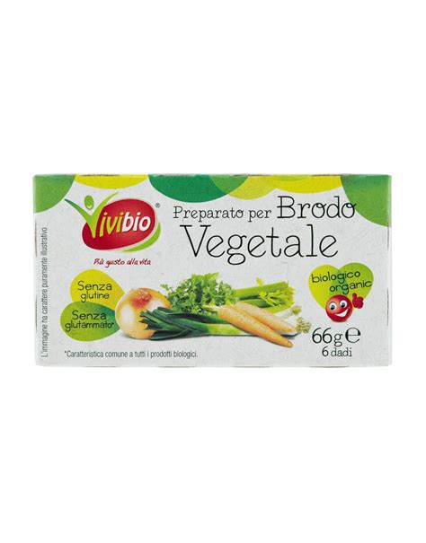 Preparato Per Brodo Vegetale Por Vivibio Gramos