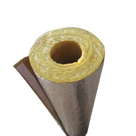 Chilled Water Insulation Pipe Glass Wool Pipe Covers Aluminium Cladding And Aluminum Roll