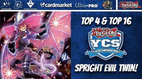 Yu Gi Oh Top 4 And Top 16 Ycs Utrecht Spright Evil Twin Deck Profile