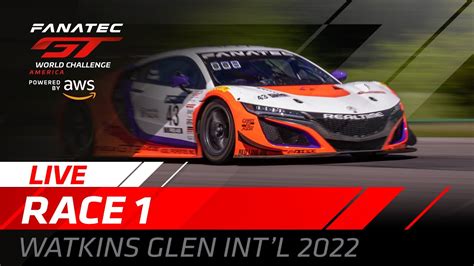 Live Race Watkins Glen Fanatec Gt World Challenge America