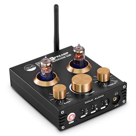 HiFi Vacuum Tube Preamp Bluetooth 5 0 Audio Receiver USB DAC Headphone