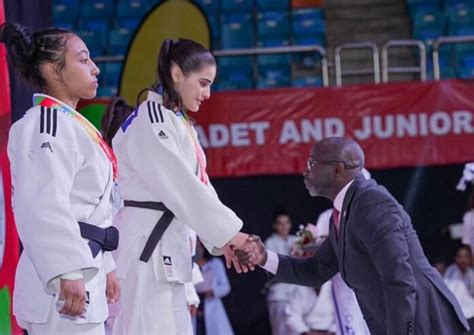 Championnats d Afrique junior de judo LAlgérie sur le podium L