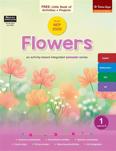 Ratna Sagar Flowers Book 1 Semester 2 Integrated Series Nep 2020 Main Course Book For